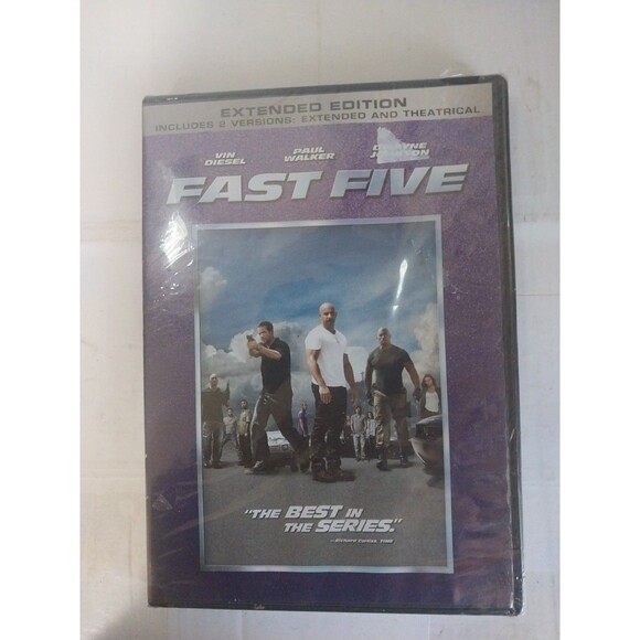 Other - Fast Five [Widescreen] [Rated/Not Rated Versions] (DVD, 2011)